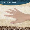 BAGOKIE Ultra Soft 3-Piece Microfiber Bathroom Rug Set - 3 of 4