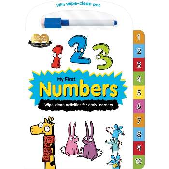 Help with Homework: My First Numbers-Wipe-Clean Activities for Early Learners - by  Igloobooks (Board Book)