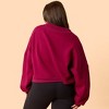 Blogilates Women's Marshmallow Mockneck Sweatshirt - 2 of 4