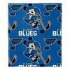 NHL St. Louis Blues Mickey Silk Touch Throw Blanket and Hugger - 2 of 3