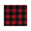 Hudson Baby Infant Boy Cotton Flannel Receiving Blankets Bundle, Buffalo Plaid Bear, One Size - 4 of 4