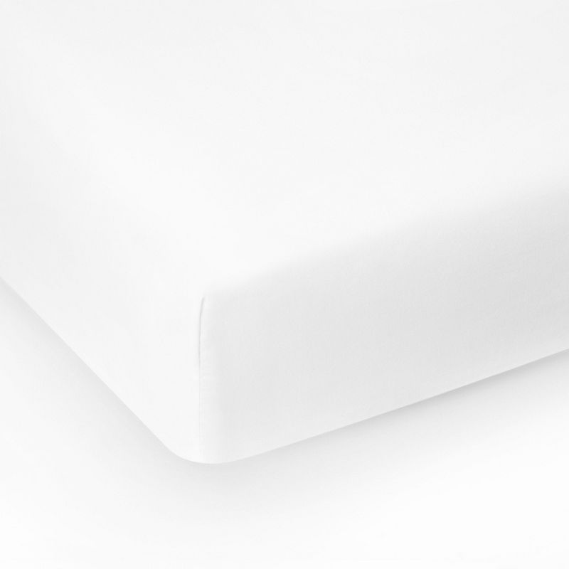 Percale Crib Sheet - Standard Textile Home, 1 of 3