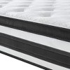 Yinvani 12" Memory Foam Individual Pocket Spring Hybrid Mattress with Breathable Cool Cover - 4 of 4