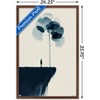 Trends International Andreas Magnusson - The Edge Of The Cliff Framed Wall Poster Prints - 3 of 4