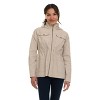 Canada Weather Gear Women's Safari Rain Jacket – Lightweight Water-Resistant Utility Jacket with Hood - 4 of 4