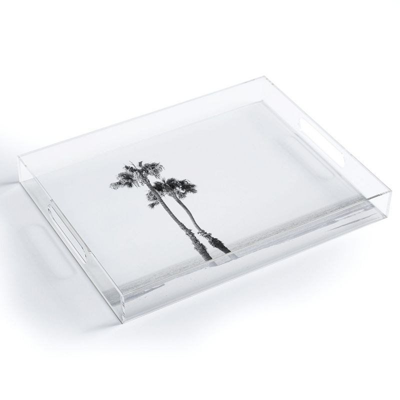 Bree Madden Two Palms Acrylic Tray - Deny Designs, 1 of 5