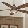 56" Minka Aire Industrial Outdoor Ceiling Fan with LED Light Remote Control Oil Rubbed Bronze Dark Pine Wet Rated for Patio Porch - 2 of 4