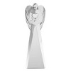 nambe Faith, Love, & Peace Angel Figurine Set, Holiday Figurines for Christmas Home Décor, Measures 5.5 inch Each, Alloy Made - 4 of 4