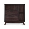 KWPZQEB Storage Cabinet, Coffee Bar Cabinet with 2 Drawers, Freestanding Cupboard with 3 Open Storage, Modern Kitchen Storage Cabinet with Living Room - 4 of 4