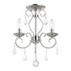 Livex Lighting Donatella 3 - Light Chandelier in  Brushed Nickel - 2 of 4