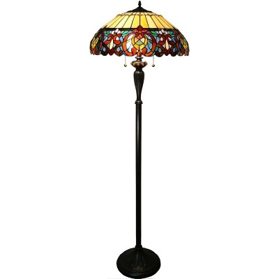 Fine Art Lighting Tiffany Glass Floor Lamp