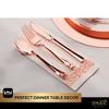 SparkSettings Gold Disposable Plastic Silverware, Set of 300 - 4 of 4