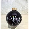 Christmas By Krebs - 67mm / 2.625" Designer Glass Baubles [4 Pieces] - 2 of 4