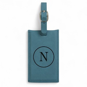 Personalization Mall Personalized Leatherette Luggage Tag - 1 of 3