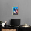 Notoriart Bold and Colorful Soccer Player Soccer Wall Art Framed - 2 of 4