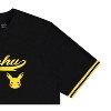 Mens Pokemon Pikachu Baseball Jersey - Mens Pikachu Charizard Pokeball Mesh Button Down Baseball Jersey - Pokemon Fashion Shirt - 4 of 4