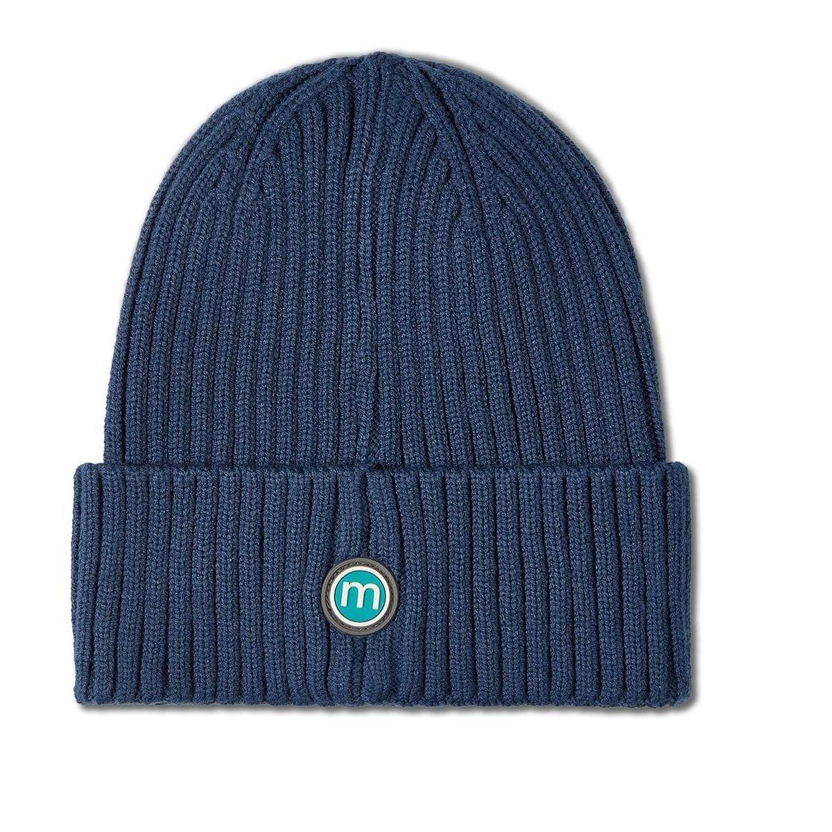 Memoi Boys "MeMoi Teddy Bear" Ribbed Rayon-Blend Embroidered Beanie - thumbnail 2