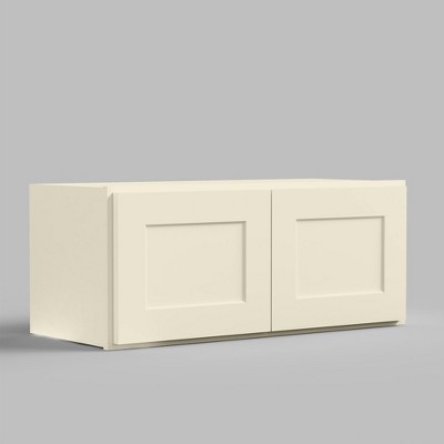 LOVMOR in Plywood Soft-Close Kitchen Wall Cabinet with 2 Doors for Kitchen, Bathroom, Living Room,Study
