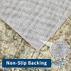 homfan Runner Rug Washable Kitchen Runner Rug Vintage Floral Distressed Carpet Stain Resistant Throw Carpet with Non-Slip Backing Low Pile Floor Cover - 3 of 4