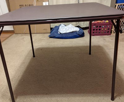 Target folding card table and online chairs