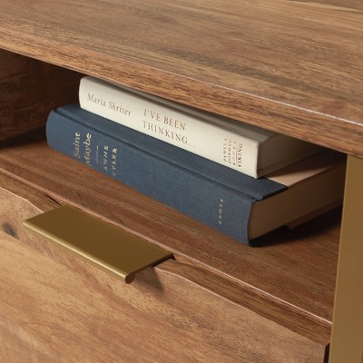 Sindoori Mango Wood Desk with Drawer and Filing Cabinet