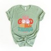 Simply Sage Market S.W.Smiley See Good In All Things Smiley Face Short Sleeve Tee - 3 of 4