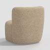 Neko Swivel Chair Cozy Faux Shearling - Threshold™: Comfortable Upholstered Reading & Accent Chair - 4 of 4