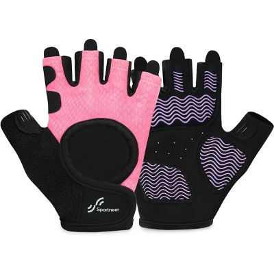 Sportneer Workout Gloves for Men & Women, Full Palm Protection Breathable Exercise