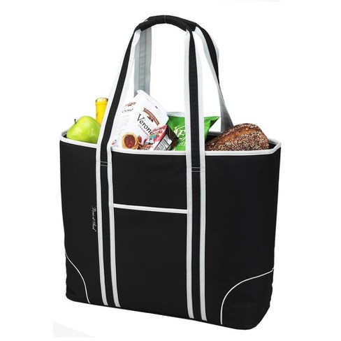 Target black online tote