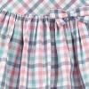 Carter's Just One You® Baby Girls' Plaid Dress - Pink/Blue - 4 of 4