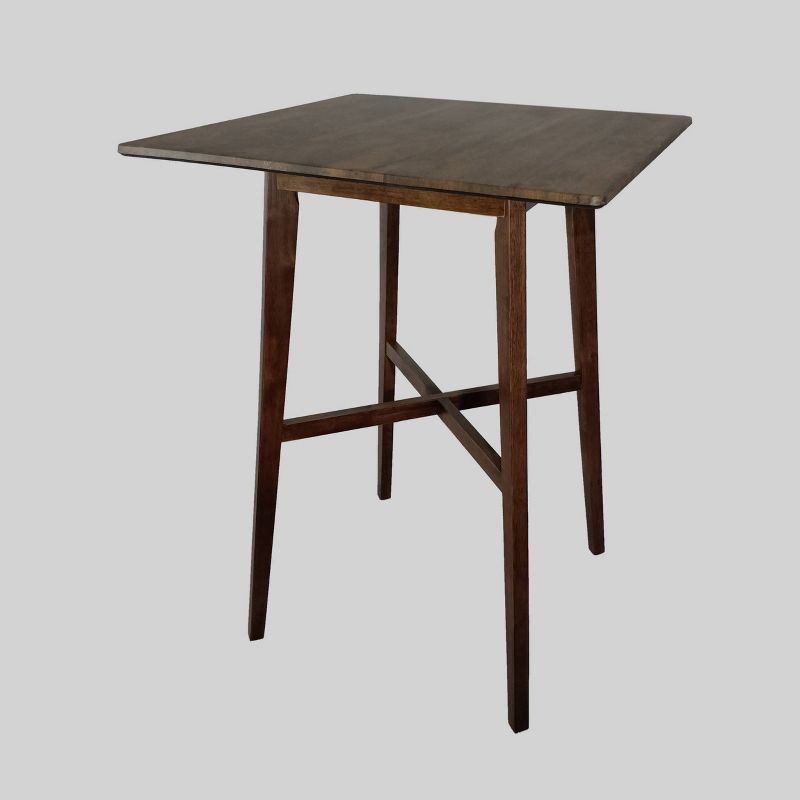 Kenilworth Modern Rectangle Bar Table Walnut Finish - Christopher Knight Home, 4 of 6
