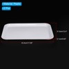 Unique Bargains Plastic Rectangle Reusable Fast Food Dining Areas Serving Trays - 2 of 4
