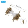 Unique Bargains DIY Craft Handmade Decorative Double Heads Artificial Flower Stamens 150 Pcs - 2 of 4