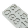 Unique Bargains Candy Moulds 10-Cavity Number 0-9 Candy Mould Hand Wash 8.46"x4.8"x0.51" 1 Pc - 4 of 4