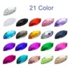 Unique Bargains Acrylic Flat Back DIY Decor Jewelry Horse Eye Gems 50 Pcs - 4 of 4