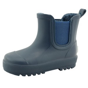 BEARPAW Toddler and Kids' Chelsea Rain Boots with Faux-Fur Lining - 1 of 4