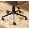 Anybear Antique Brown Faux Leather 360 Swivel Air Lift Office Chair - 4 of 4