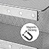 YBM Home 11" L x 5.5" W x 5" H Wire Mesh Magnetic Storage Basket, Pack of 4 - 3 of 4