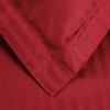 Premium 600-Thread Count Cotton Stripe Duvet Cover and Pillow Sham Set by Blue Nile Mills - 3 of 4