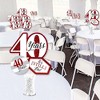 Big Dot of Happiness We Still Do - 40th Wedding Anniversary - Anniversary Party Centerpiece Sticks - Showstopper Table Toppers - 35 Pieces - 2 of 4