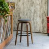 Nordlys Set of 2 Solid Wood and Velvet Chairs Modern Design Style Upholstery Dining Room - 3 of 4