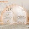 Whizmax Cat Litter Box Enclosure,Hidden Litter Box Furniture,Wooden Litter Box Enclosure Furniture,Indoor Cat House,Side End Table, TV Stand - 4 of 4