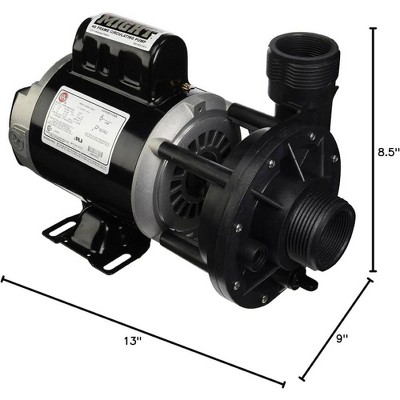 Iron Might 115V Black and Silver Pond Pump