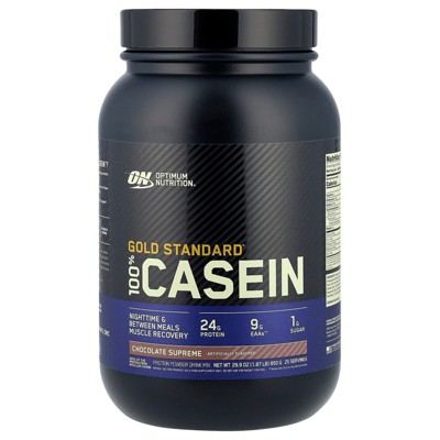 Optimum Nutrition Gold Standard® 100% Casein, Chocolate Supreme, 1.87 lb (850 g)