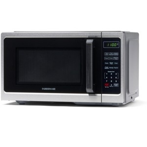 Farberware Classic 0.9 Cu. Ft 900-Watt Microwave Oven, Stainless Steel - 1 of 4