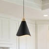 Nuvo Lighting Tango 1 - Light Pendant in  Matte Black/Burnished Brass - 2 of 4
