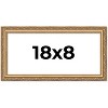 PosterPalooza | 18x8 Wood Antique Frame with UV Acrylic, 4 Finishes: Bronze, Gold, Silver, and Black - 2 of 4