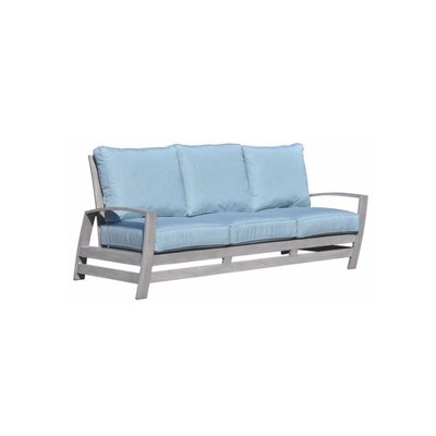 Cabo Aluminum Sofa - Gray - Courtyard Casual