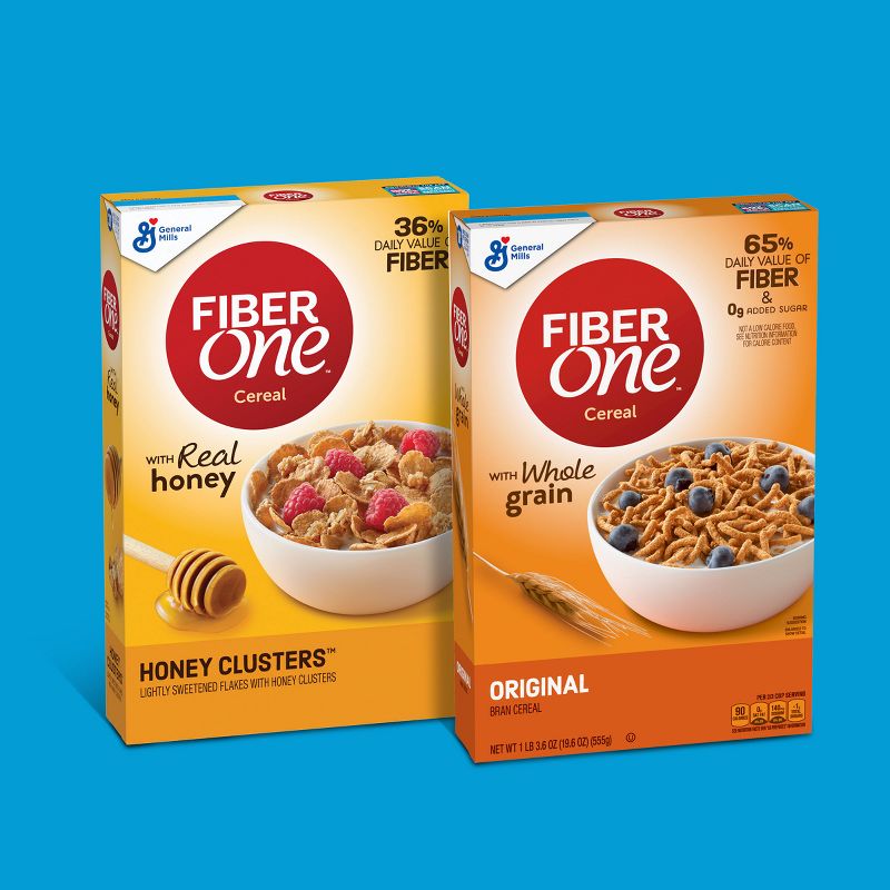 Fiber One Original Bran Breakfast Cereal 19.6oz - General Mills, 6 of 13