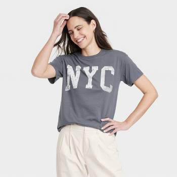 Women's Music City Short Sleeve Graphic T-Shirt - Beige M